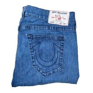 True Religion Jeans Size 38 RICKY RELAXED STRAIGHT Blue